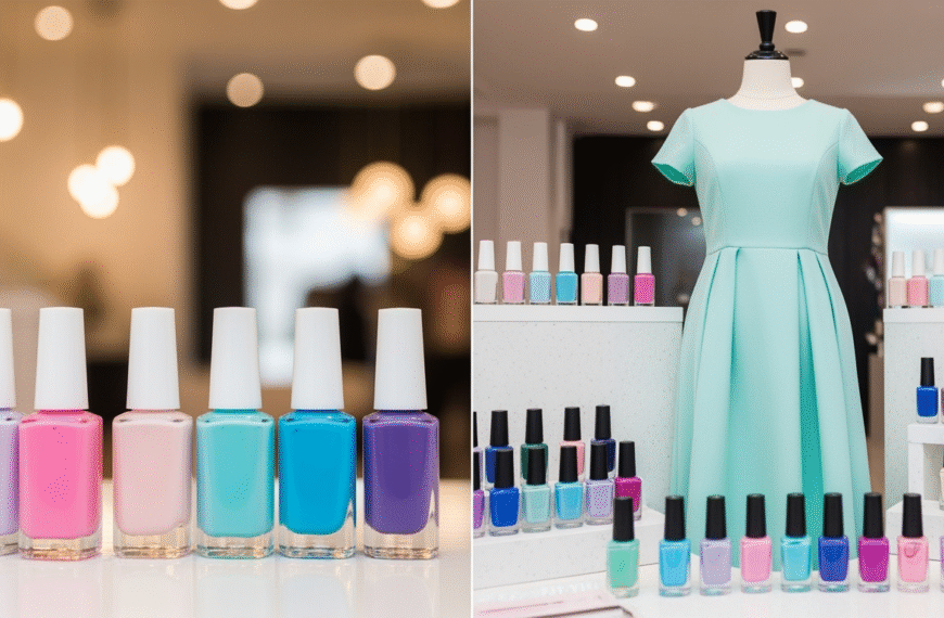 Paznokcie do miętowej sukienki – na jakie kolory warto postawić? Idealnie połączenia kolorystyczne